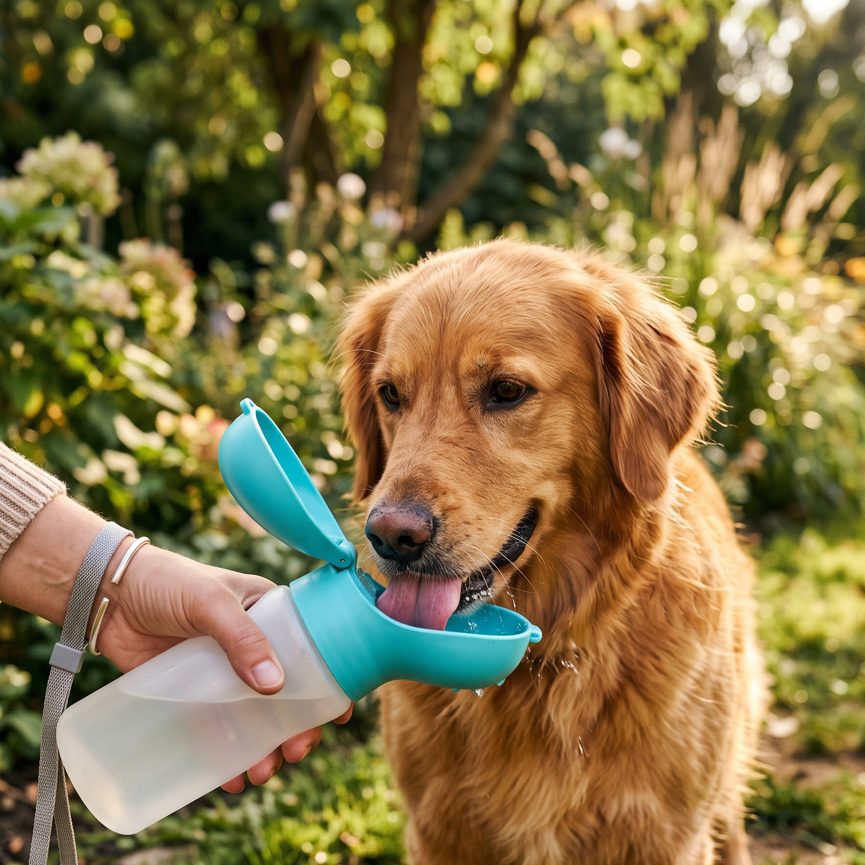Garrafa Portátil Pelaria — Hidratação no Passeio em 1 Clique